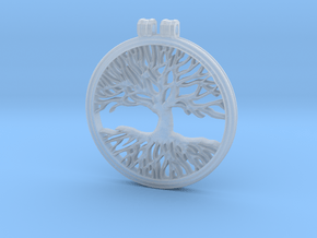 The Tree Of Life in Clear Ultra Fine Detail Plastic