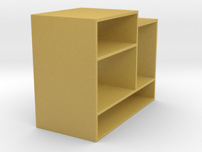 bookcase in Tan Fine Detail Plastic