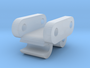 1/50 Scale 20 Ton Quick Coupler in Clear Ultra Fine Detail Plastic