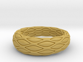 Impulse ring in Tan Fine Detail Plastic