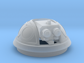 Bubble Canopy Gun - no ornamentation in Clear Ultra Fine Detail Plastic