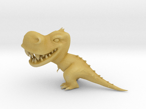 Tyrannosaurus Rex in Tan Fine Detail Plastic