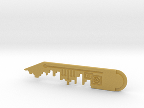 DJ's Skeleton key in Tan Fine Detail Plastic