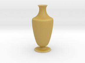 Vase 1345c in Tan Fine Detail Plastic