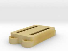 Jag PU Cover, Double, Angled, Open in Tan Fine Detail Plastic