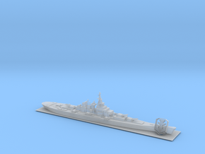 World of Warships Battleship w/ logo spacebar x6.5 in Clear Ultra Fine Detail Plastic