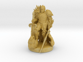Antipaladin with Dual Massive Swords in Tan Fine Detail Plastic