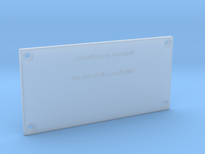 WLAN RGB Controller Deckel in Clear Ultra Fine Detail Plastic