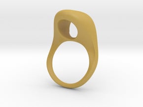 supPOrt Ring in Tan Fine Detail Plastic