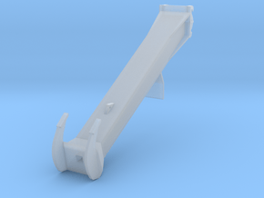 sloopjib cw30 3D in Clear Ultra Fine Detail Plastic