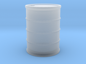 Hazmat Suit / Barrel / 1:32 in Clear Ultra Fine Detail Plastic