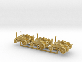(1:450) Traction Engines in Tan Fine Detail Plastic