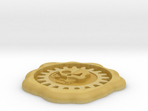 seal of the machine god in Tan Fine Detail Plastic