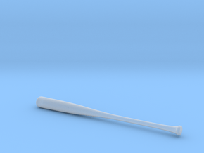 Playscale (1/6) Miniature Baseball Bat in Clear Ultra Fine Detail Plastic