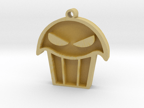 Limited Edition - Seattle Muffin Tops Pendant in Tan Fine Detail Plastic