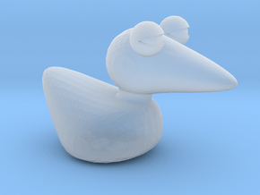 Duck in Clear Ultra Fine Detail Plastic