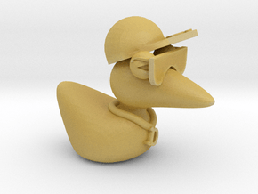 The Cool Duck in Tan Fine Detail Plastic