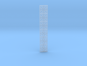 Lacy pattern bookmark in Clear Ultra Fine Detail Plastic