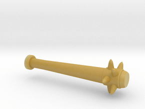 Spiked Baseball Bat for Minifigures in Tan Fine Detail Plastic