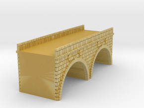 T Gauge 1.450 Scale Arch curved double for use wit in Tan Fine Detail Plastic
