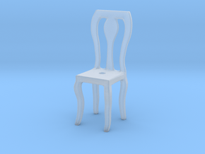 Dining Chair in Clear Ultra Fine Detail Plastic