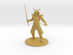 Samurai in Tan Fine Detail Plastic