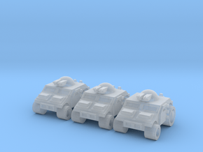 High Mobility Vehicle in Clear Ultra Fine Detail Plastic