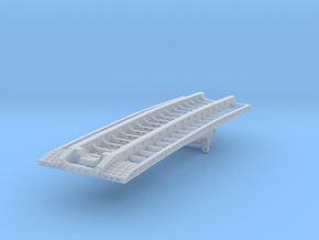 West Coast 9 Axle Neck And Deck in Clear Ultra Fine Detail Plastic