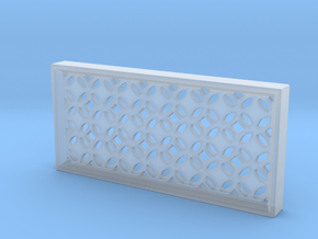 Geometric Pattern Wall Panel in Clear Ultra Fine Detail Plastic