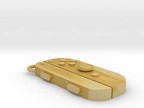 Nintendo Switch Joy-controller right keychain  in Tan Fine Detail Plastic