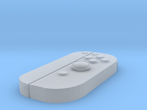 Nintendo Switch Joy-controller right keychain  in Clear Ultra Fine Detail Plastic