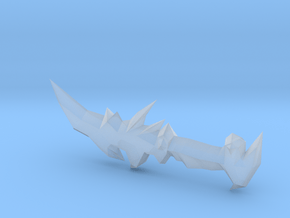 Abyssal Dagger - 2007scape in Clear Ultra Fine Detail Plastic