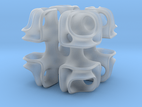 Cubic Lattice in Clear Ultra Fine Detail Plastic