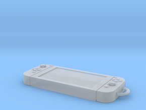 Nintendo Switch keychain in Clear Ultra Fine Detail Plastic