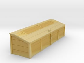 HO Scale Tool Chest in Tan Fine Detail Plastic