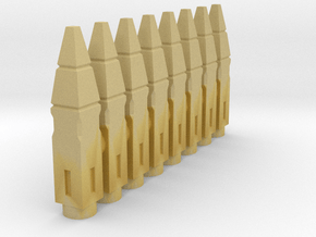 8x SQ Missiles for ACSWS-1D in Tan Fine Detail Plastic