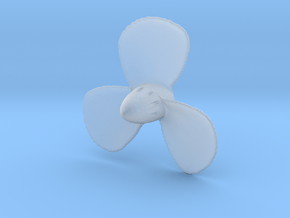 Titanic Centre 3 Bladed Propeller  Scale 1:350 in Clear Ultra Fine Detail Plastic