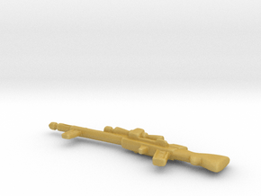 Snowtrooper Dengar Rifle Custom in Tan Fine Detail Plastic