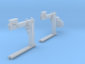 Crane for Salmon  track carrying wagons in N gauge in Clear Ultra Fine Detail Plastic