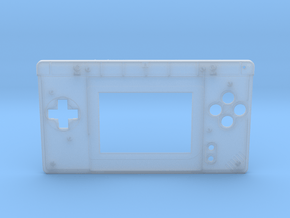 Gameboy Macro Faceplate (for DS Lite) - 4 Buttons in Clear Ultra Fine Detail Plastic