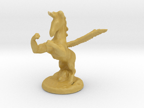 Wada Fu The Flying Fighting Unicorn™ in Tan Fine Detail Plastic