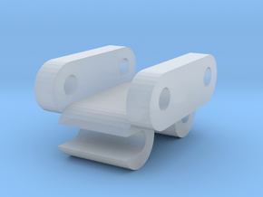 1/50 Scale 30 Ton Quick Coupler  in Clear Ultra Fine Detail Plastic