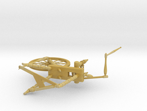 Spinning Wheel 1:12 in Tan Fine Detail Plastic
