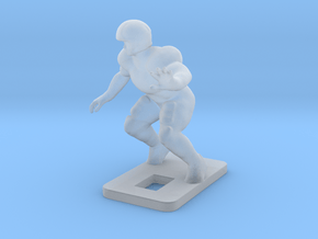 Right Offensive Tackle (2.2g) in Clear Ultra Fine Detail Plastic