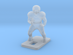 Left Offensive Guard (2.2g) in Clear Ultra Fine Detail Plastic