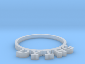 D&D Condition Ring, Dying in Clear Ultra Fine Detail Plastic