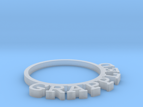 D&D Condition Ring, Grappled in Clear Ultra Fine Detail Plastic