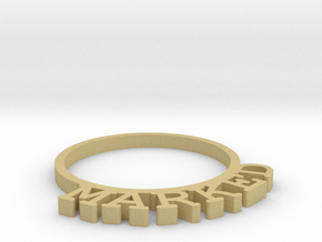 D&D Condition Ring, Marked in Tan Fine Detail Plastic