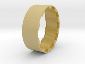1.9 beatlock wheels universal ring part 3/3 ring in Tan Fine Detail Plastic