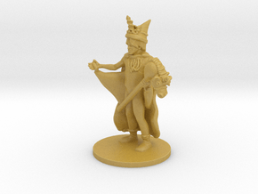 Unicorn Wizard (medium human) in Tan Fine Detail Plastic